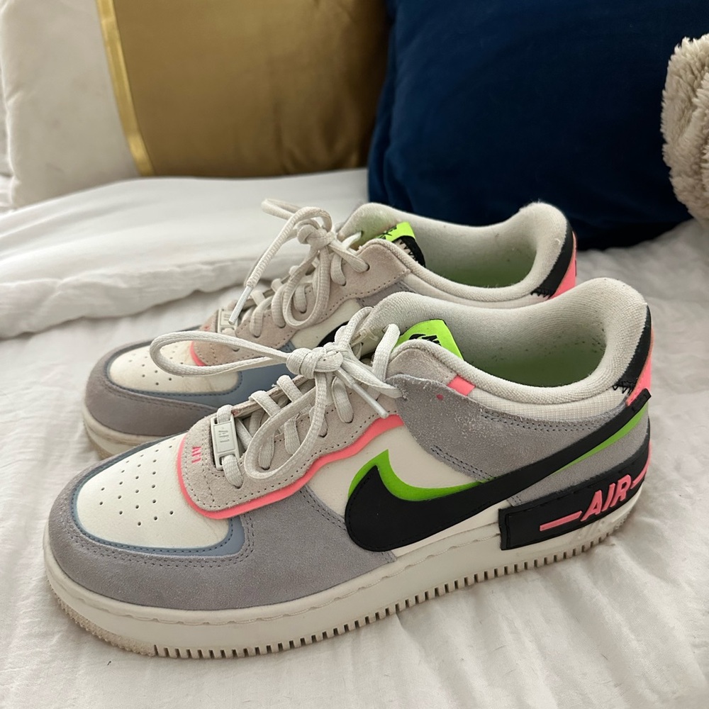 Nike Air Force 1 Low with Neon Accents